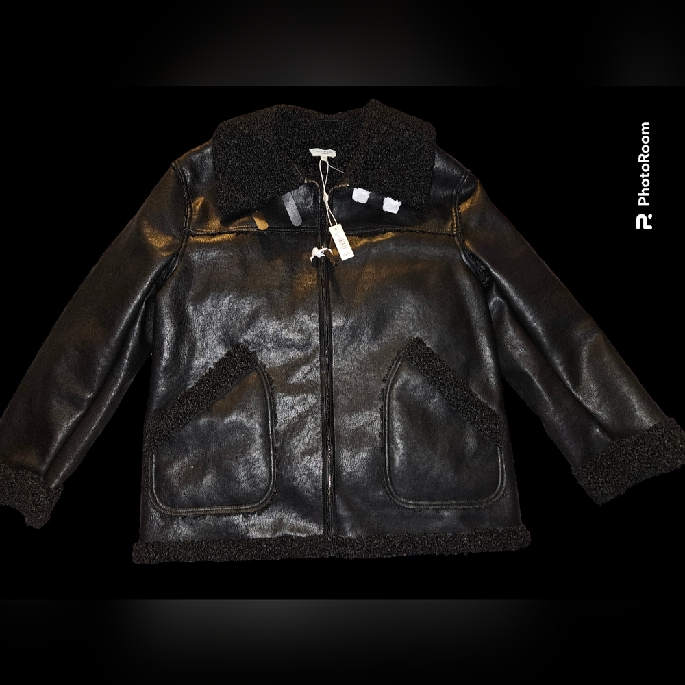 NWT Faux Shearling Jacket